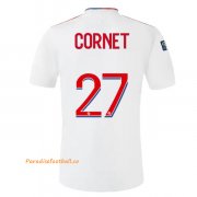 2021-22 Olympique Lyonnais Home Soccer Jersey Shirt with CORNET 27 printing