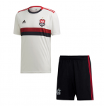2019-20 Kids Flamengo Away Soccer Shirt With Shorts