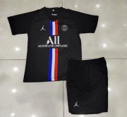 2019-20 Kids PSG Fourth Away Soccer Shirt with Shorts