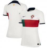 2022 FIFA World Cup Portugal Away Women Soccer Jersey Shirt