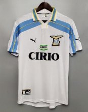 1999-2000 SSC Lazio Retro White Soccer Jersey Shirt