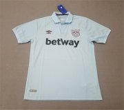 2017-18 West Ham United Sky blue Away Soccer Jersey Shirt