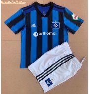 2021-22 Hamburger SV Kids Home Soccer Kits Shirt With Shorts