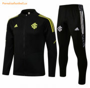 2021-22 Sport Club Internacional Black Training Kits Jacket with Pants