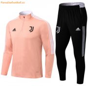 2021-22 Juventus Pink White Training Kits Sweat shirt with Trousers