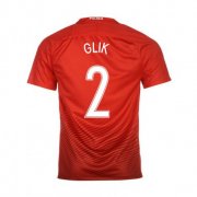 2016 Poland Glik 2 Away Soccer Jersey