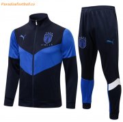 2021-22 Italy Navy Blue Training Kits Jacket with Pants