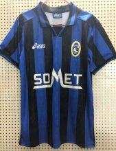 1996-97 Atalanta Bergamasca Calcio Retro Home Soccer Jersey Shirt