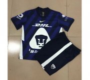 Kids UNAM 2020-21 Away Soccer Kits Shirt With Shorts