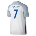 2016 Euro England WALCOTT #7 Home Soccer Jersey