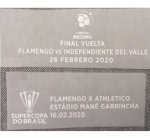 Flamengo 2020 Final Match Copa Libertadores Patch