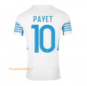 2021-22 Marseille Home Soccer Jersey Shirt with PAYET 10 printing