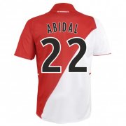 13-14 AS Monaco FC #22 Abidal Home Soccer Jersey Shirt