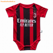 2021-22 AC Milan Infant Home Soccer Jersey miniKit