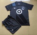 Kids Minnesota United FC 2020-21 Away Soccer Kits Shirt With Shorts