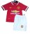 Kids Manchester United 14/15 Home Soccer Jersey Kit(Shirt+shorts)