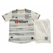 Kids Los Angeles FC 2019-20 Away Soccer Shirt With Shorts