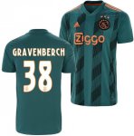 2019-20 Ajax Away Soccer Jersey Shirt Ryan Gravenberch 38