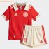 Kids SC Internacional 2022-23 Home Soccer Kits Shirt With Shorts