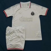 Kids Chivas 2020-21 Third Away Soccer Shirt With Shorts