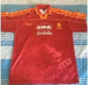 1995-96 Roma Retro Home Soccer Jersey Shirt