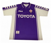 1999-2000 Fiorentina Retro Home Soccer Jersey Shirt