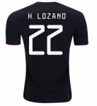 2019 Gold Cup Mexico Home Soccer Jersey Shirt Hirving Lozano #22