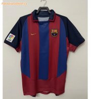 2003-04 Barcelona Retro Home Soccer Jersey Shirt