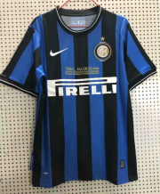 2009-10 Inter Milan Retro Home Soccer Jersey Shirt