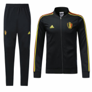 2018 Belgium Black Training Kit(Training Jacket+Trouser)