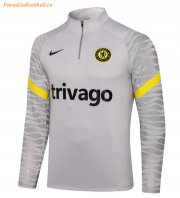 2021-22 Chelsea Grey Training Sweatshirt