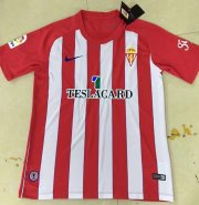 2017-18 Sporting Gijon Home Soccer Jersey Shirt