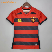 2021-22 Sport Recife Women Home Soccer Jersey Shirt
