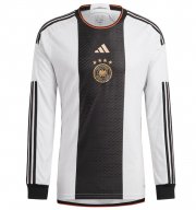 2022 FIFA World Cup Germany Long Sleeve Home Soccer Jersey Shirt Player Version