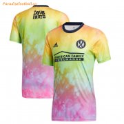2021-22 Atlanta United FC Pride Pre-Match Soccer Jersey Shirt