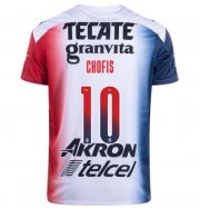 2020-21 Chivas Guadalajara Away Soccer Jersey Shirt JAVIER "LA CHOFIS" LÓPEZ #10