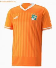2022 World Cup Ivory Coast Côte d'Ivoire Home Soccer Jersey Shirt