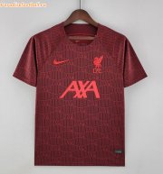 2022-23 Liverpool Red Training Shirt