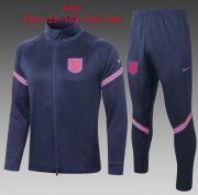 2020 England Kids/Youth Navy Training Suits Jacket and Pants