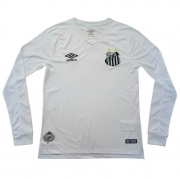 2019-20 Santos Fc Long Sleeve Home Soccer Jersey Shirt