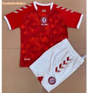 Kids Bristol City 2021-22 Home Soccer Kits Shirt With Shorts