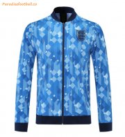 1990 England Retro Blue Training Jacket