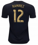 2019-20 LAFC Home Soccer Jersey Shirt Christian Ramirez #12