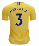2018-19 Chelsea Away Soccer Jersey Shirt Marcos Alonso #3