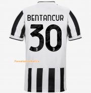2021-22 Juventus Home Soccer Jersey Shirt with BENTANCUR 30 printing