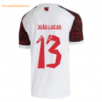 2021-22 Flamengo Away Soccer Jersey Shirt JOÃO LUCAS #13