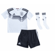Kids Germany 2018 World Cup Home Soccer Kit (Jersey+Shorts+Socks)