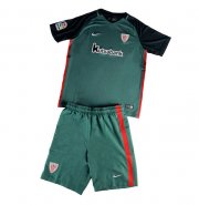 Kids Athletic Bilbao 2016-17 Away Soccer Shirt With Shorts