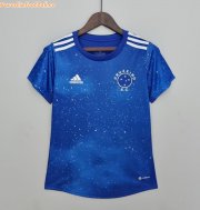 2022-23 Cruzeiro Women Home Soccer Jersey Shirt