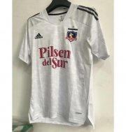 2021-22 Colo-Colo Home White Soccer Jersey Shirt